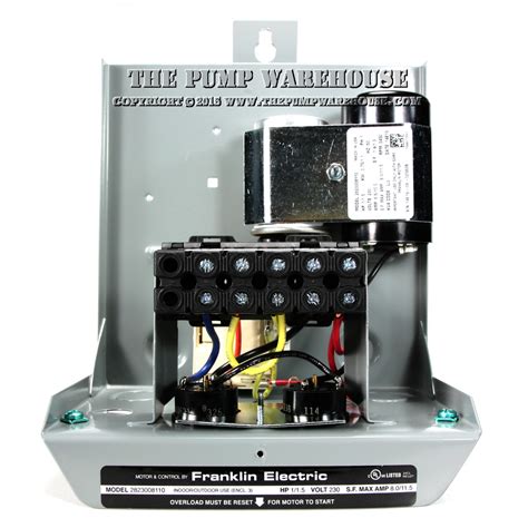 franclin electric control box|franklin submersible pump control box.